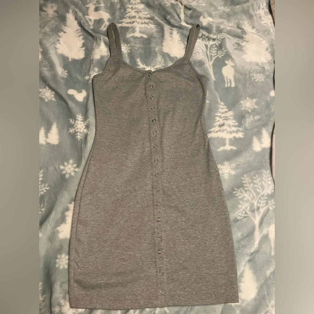 kendall and kylie button down mini dress
